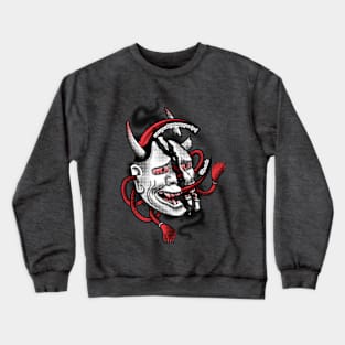 Broken Mask Crewneck Sweatshirt